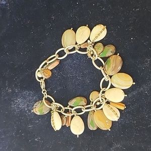 B2065 Silpada  925 Sterling Silver Charm Bracelet.